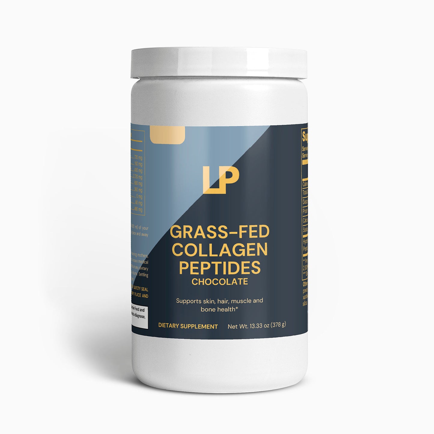 Grass-Fed Collagen Peptides Powder (Chocolate)